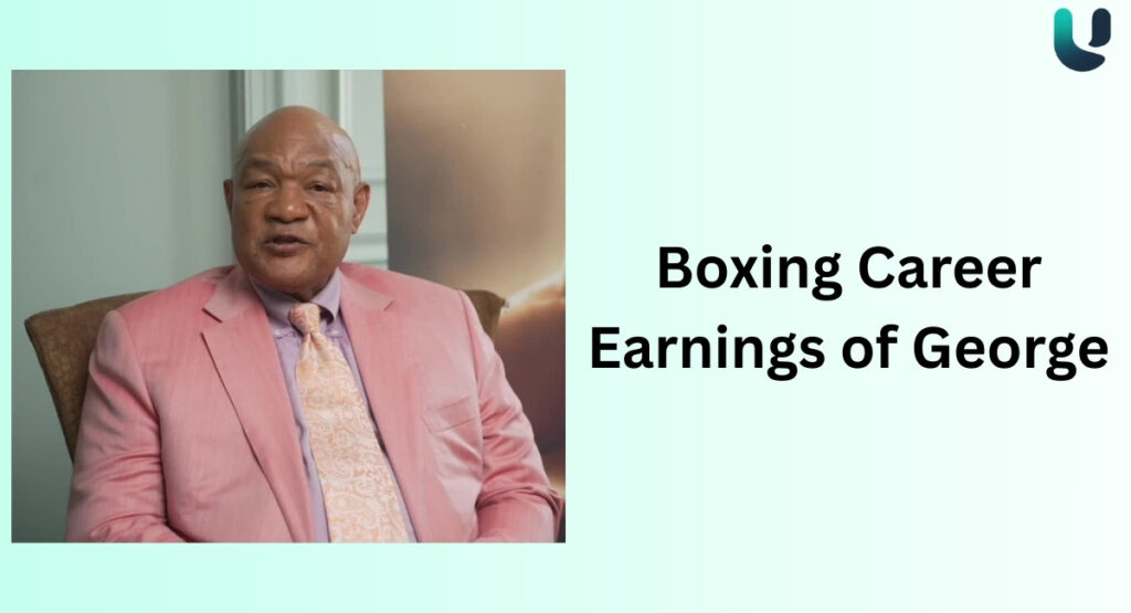 Boxing Career Earnings of George